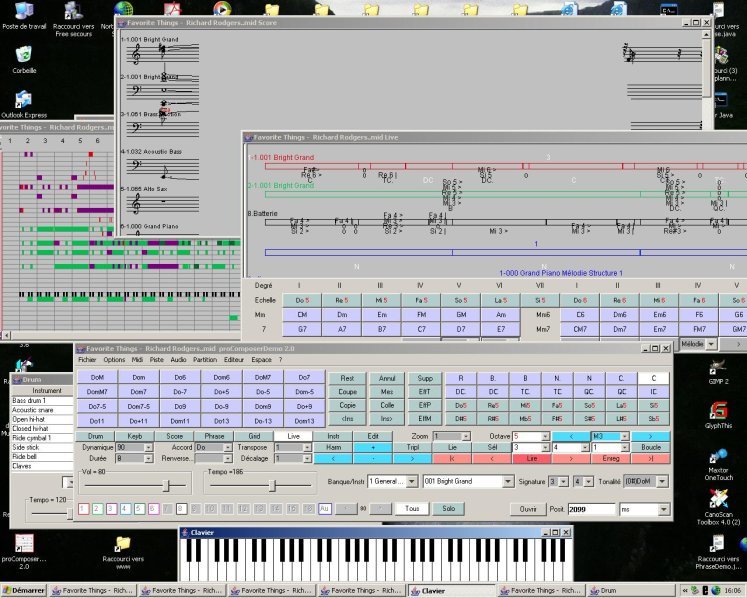 Procomposer Screenshot